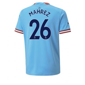 Manchester City Riyad Mahrez #26 Hemmatröja 2022-23 Kortärmad
